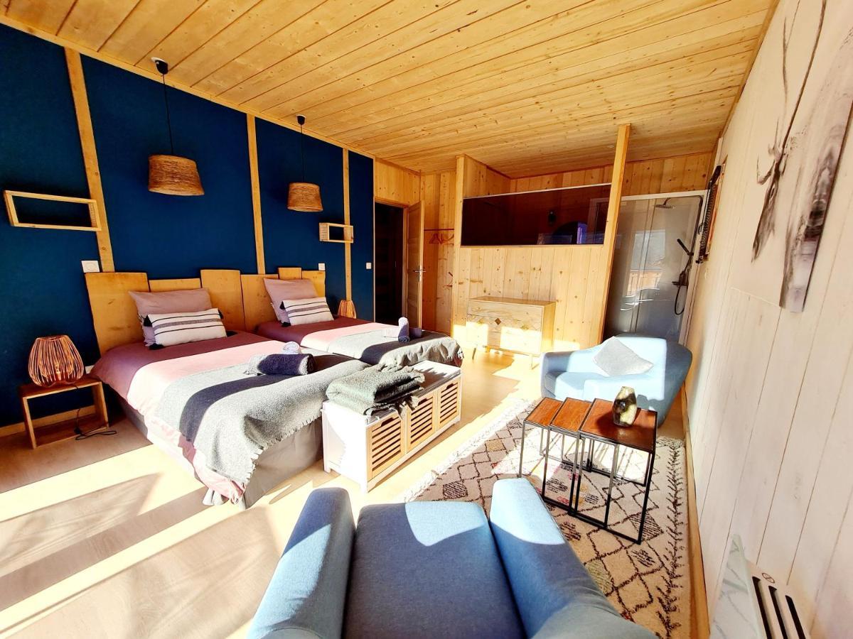 Le Chalet Du Blanc Spa Yoga Aillon-le-Jeune Экстерьер фото