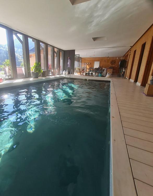 Le Chalet Du Blanc Spa Yoga Aillon-le-Jeune Экстерьер фото