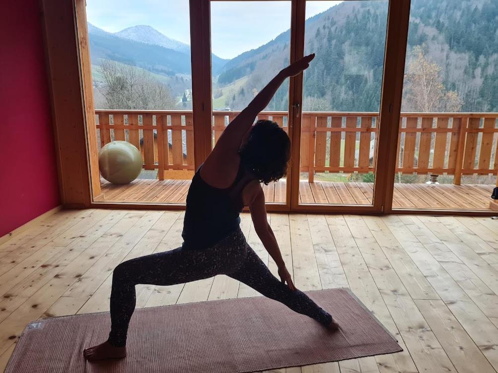 Le Chalet Du Blanc Spa Yoga Aillon-le-Jeune Экстерьер фото